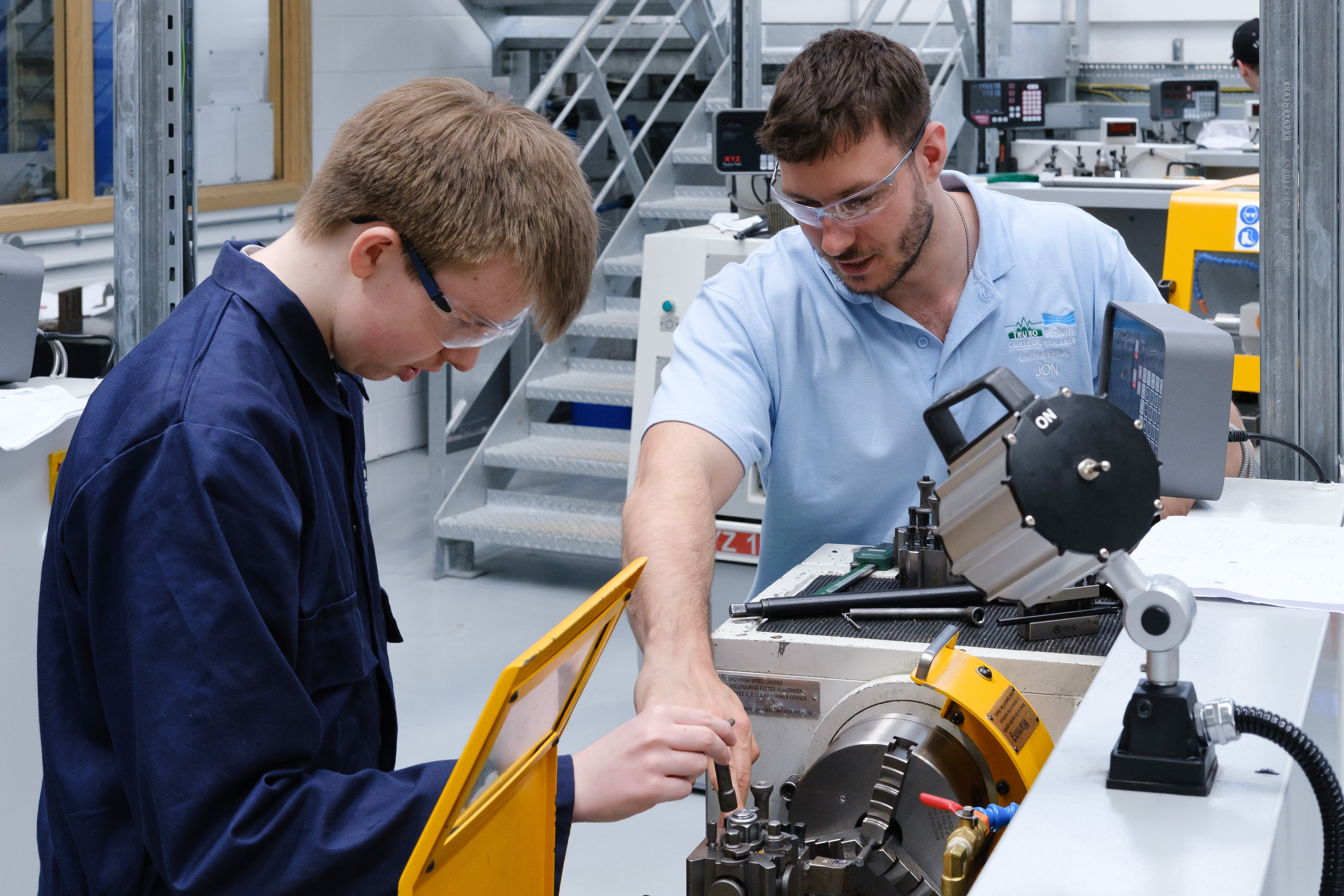 Training at Truro College